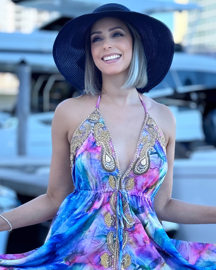 Miami Sunset Summer dress