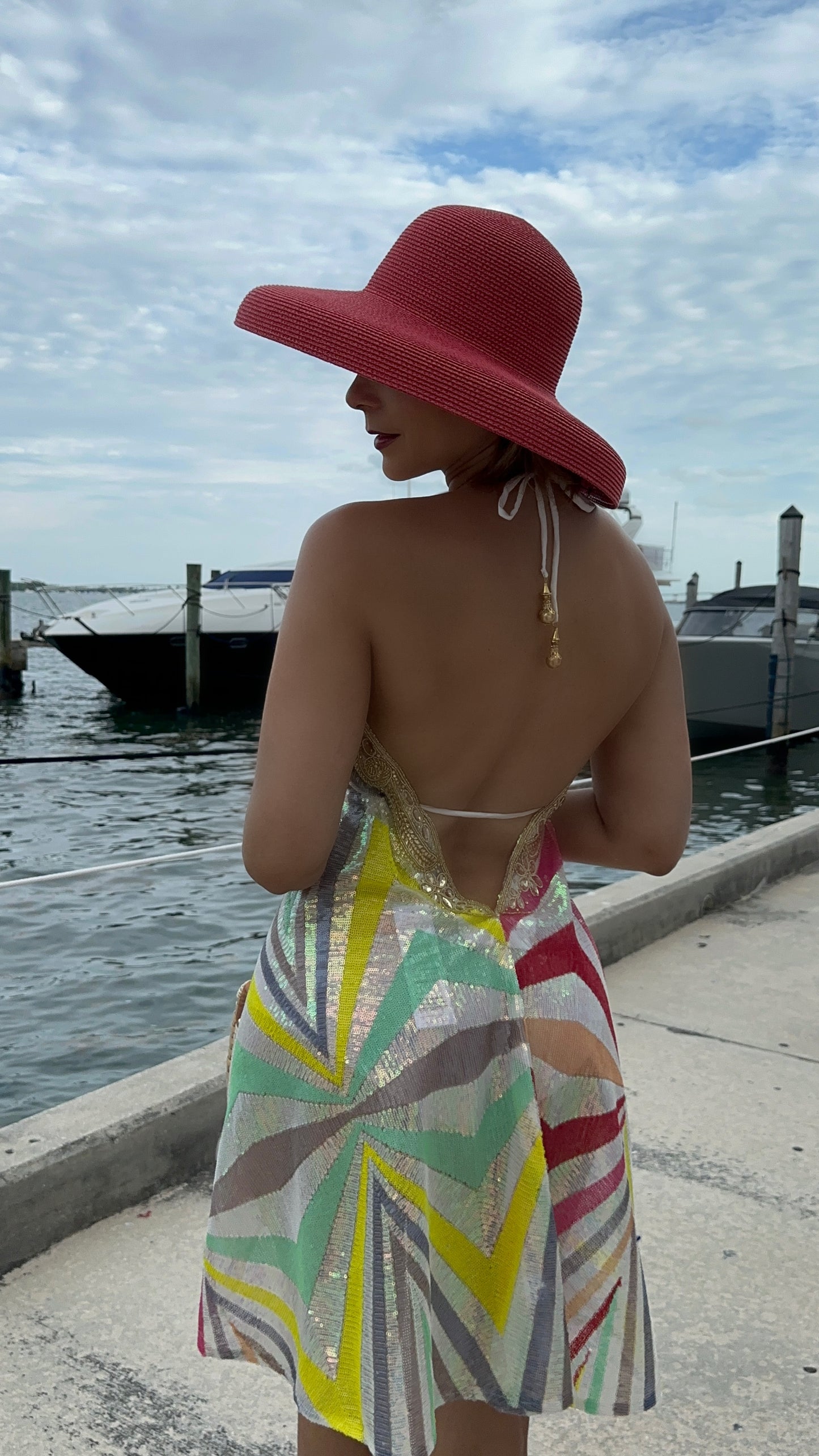 Rainbow dress