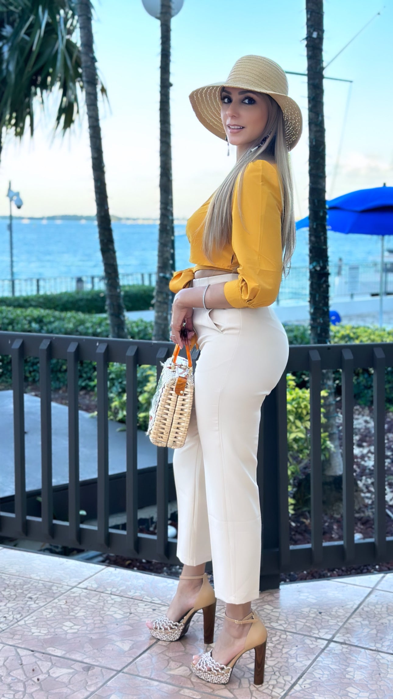 High-waisted Dress pants