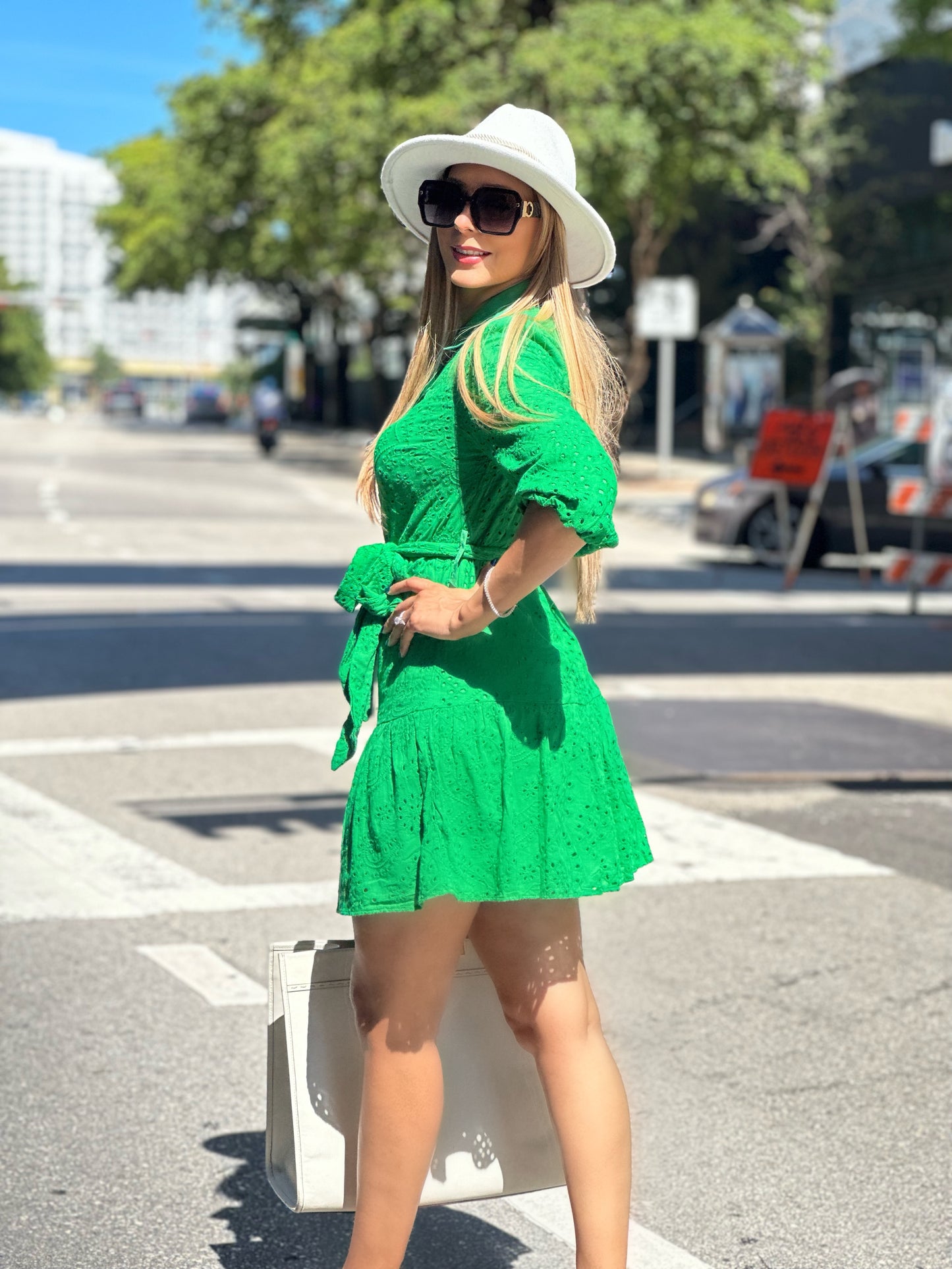 Midi dress Embroidery