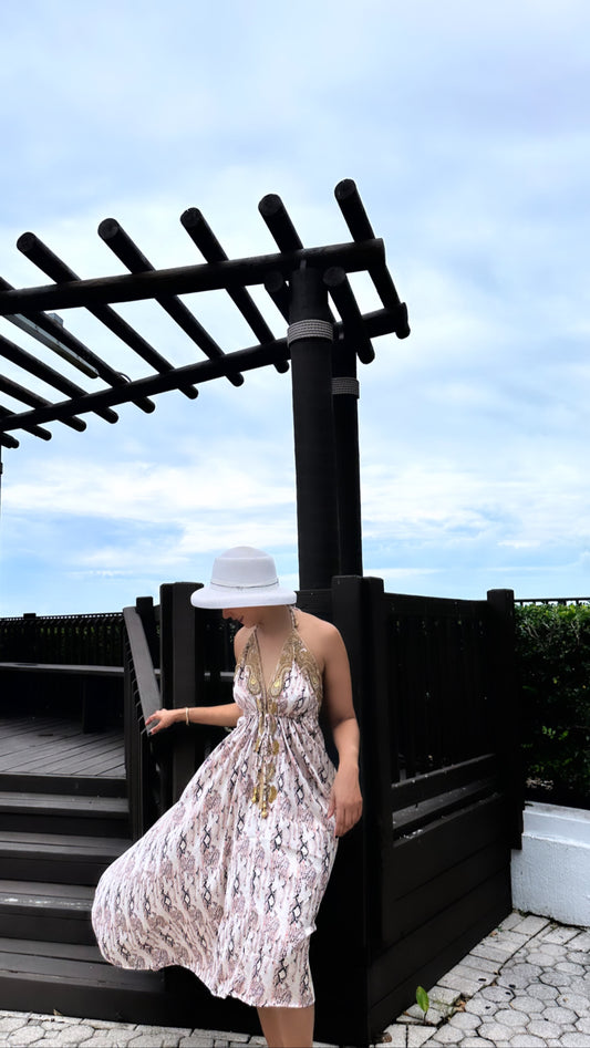 Champagne Summer Dress