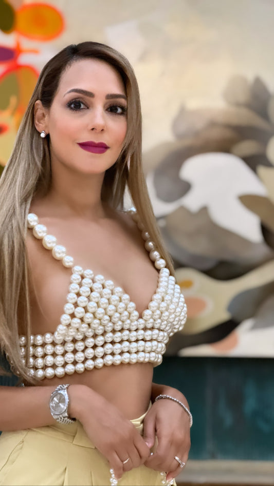 PEARL BRA TOP